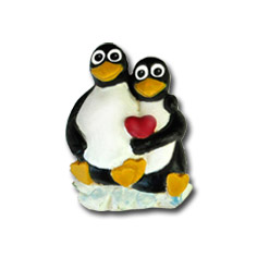 Pinguine mit Herz